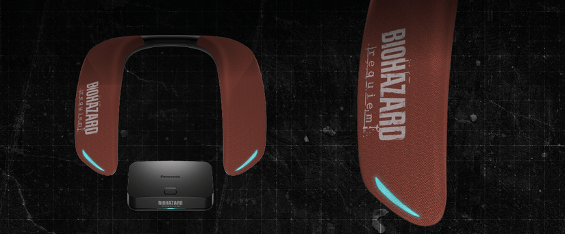 Caixa de som vestível de Resident Evil Requiem faz até o pescoço tremer com modo de horror exclusivo - Imagem do artigo original